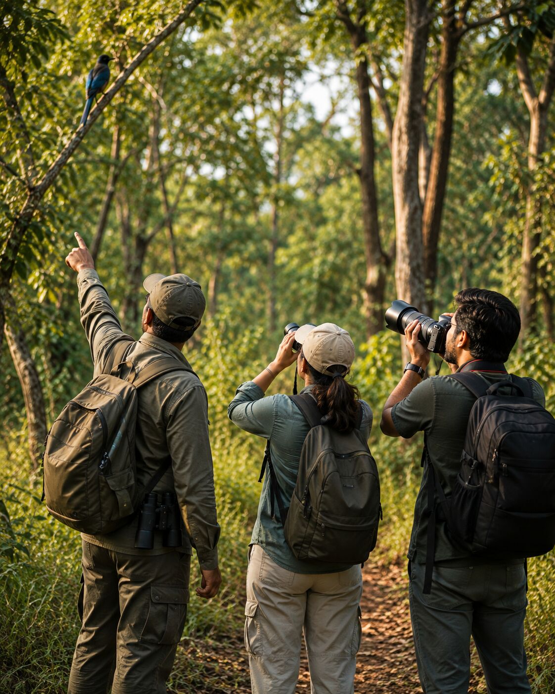 Birdwatching walk